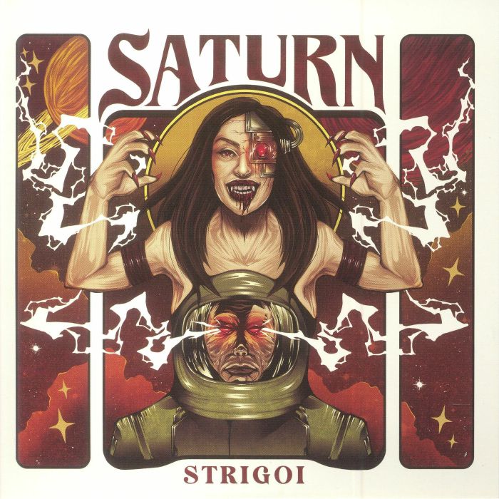 Strigoi - Red Marbled Vinyl EP vinyl record cover