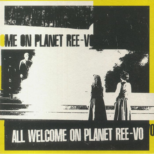 All Welcome On Planet Ree Vo / Dial R For ree-vo EP - Coloured Vinyl LP vinyl record cover