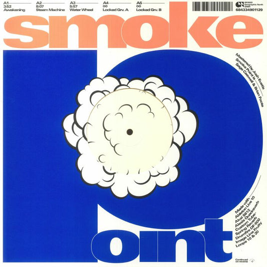 Smoke Point - Custard Vinyl LP vinyl record cover