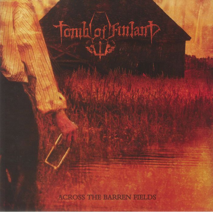 Across The Barren Fields - Orange & Black Marbled Vinyl LP vinyl record cover