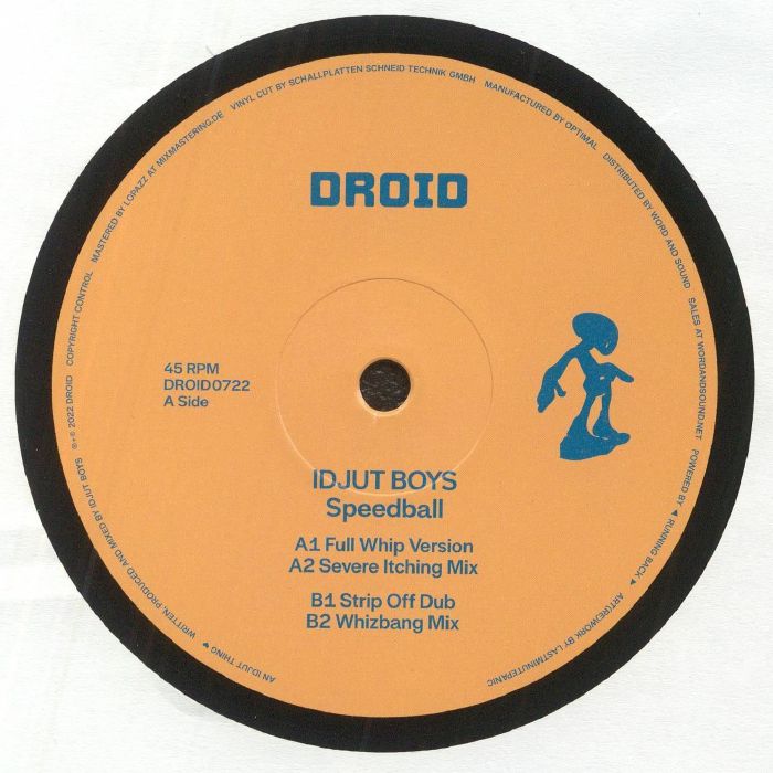 Speedball - Vinyl Single vinyl record cover