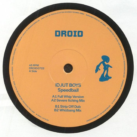 Speedball - Vinyl Single vinyl record cover