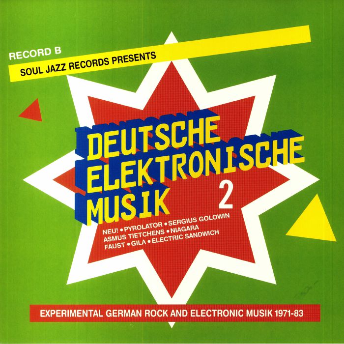 Deutsche Elektronische Musik 2: Experimental German Rock & Electronic Music 1971-83 (Record B) - 2xLP vinyl record cover