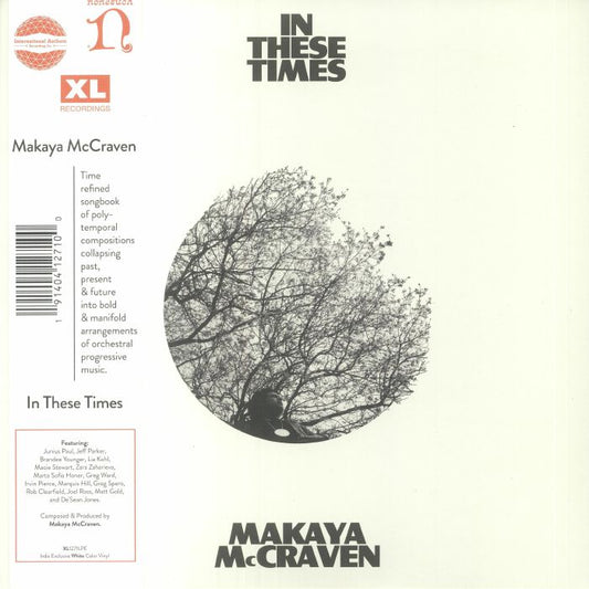 In These Times - Limited Edition White Vinyl LP vinyl record cover