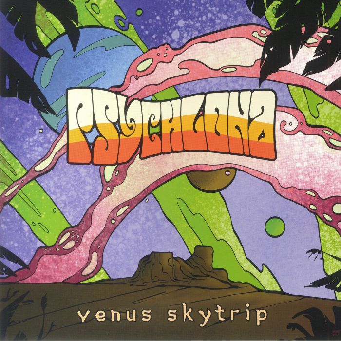 Venus Skytrip - Purple Marbled Vinyl LP vinyl record cover