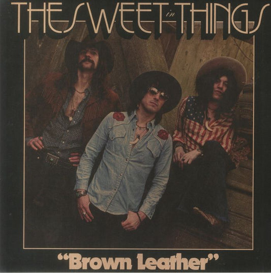 Brown Leather - Vinyl LP vinyl record cover