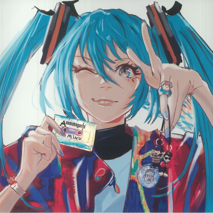 Miku - Teal Marbled Vinyl LP vinyl record cover