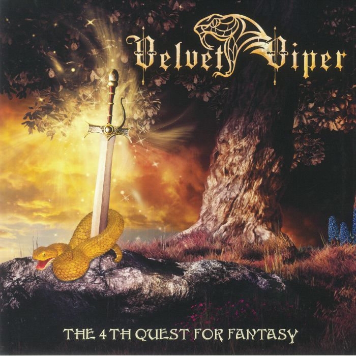 The 4th Quest For Fantasy - Remastered Vinyl LP vinyl record cover