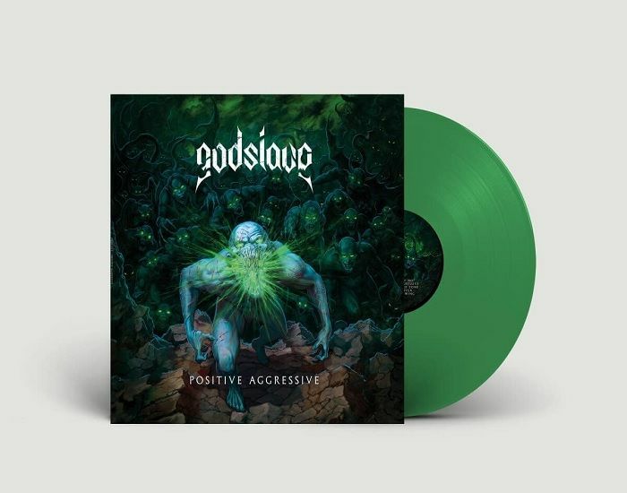 Positive Aggressive - Limited Edition Green Vinyl LP vinyl record cover