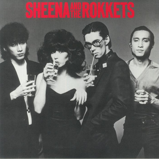 Sheena And The Rokkets - Limited Edition Red Vinyl LP vinyl record cover