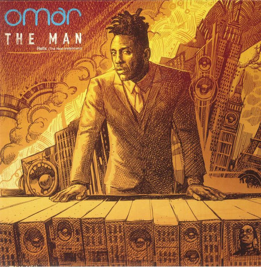 The Man: Refix (The Next Installment) - Vinyl Single vinyl record cover