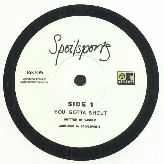 You Gotta Shout (Reissue) - Vinyl Single vinyl record cover