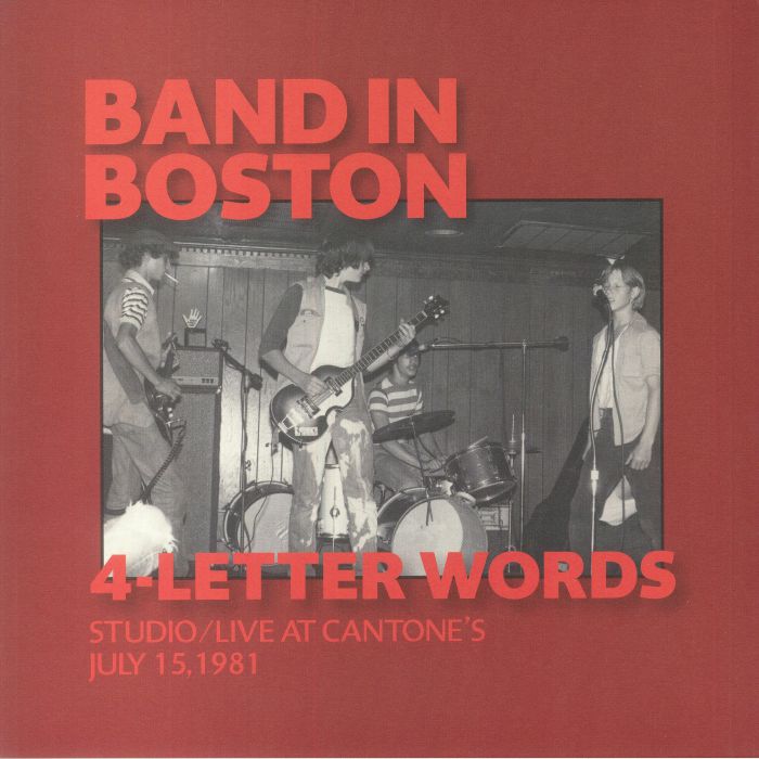 Band In Boston: Studio / Live At Cantone's - Vinyl LP vinyl record cover