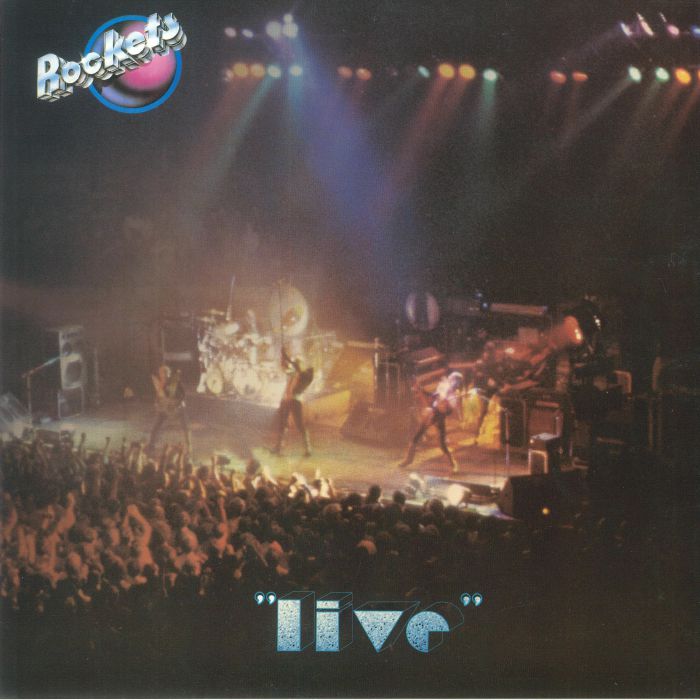 Live - Blue Vinyl LP vinyl record cover