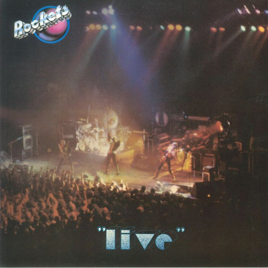 Live - Blue Vinyl LP vinyl record cover
