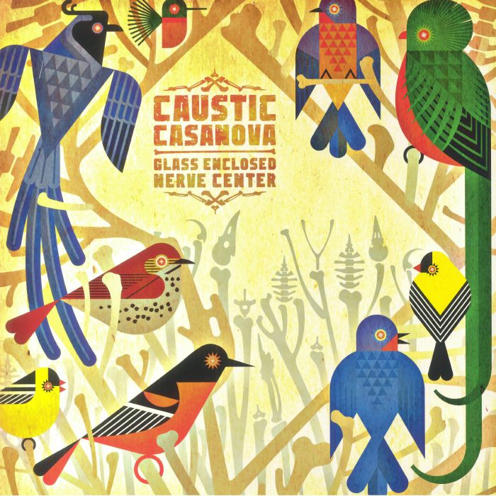 Glass Enclosed Nerve Center - Translucent Blue Vinyl LP vinyl record cover
