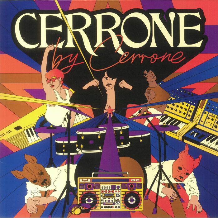 Cerrone By Cerrone - Limited Blue Vinyl 2xLP vinyl record cover