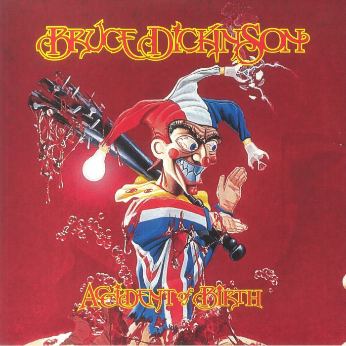 Accident Of Birth - 25th Anniversary Splatter Vinyl 2xLP vinyl record cover