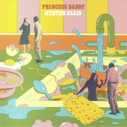 Princess Daddy - Brown Vinyl LP vinyl record cover