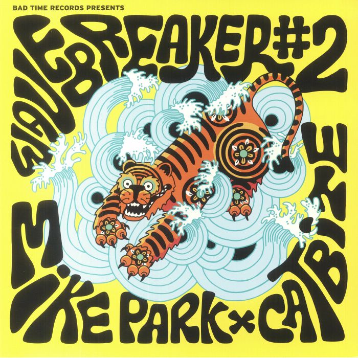 Wavebreaker #2 - Cyan Vinyl EP vinyl record cover