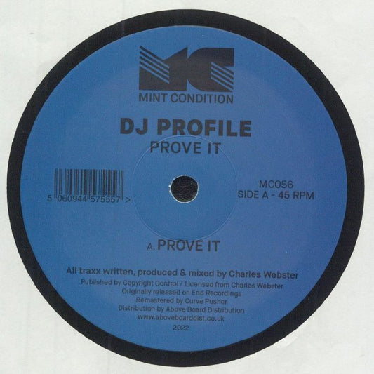 Prove It (remastered) - Vinyl Single vinyl record cover