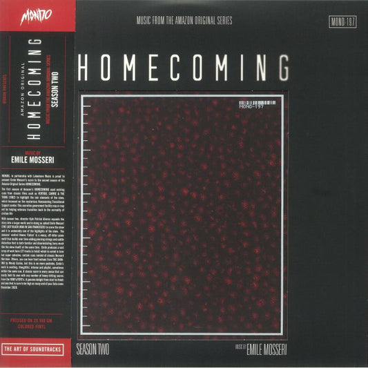 Homecoming: Season 2 (Soundtrack) - Limited Edition Red Vinyl 2xLP vinyl record cover