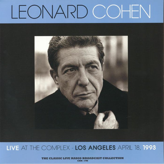Live At The Complex 1993 - Blue Vinyl LP vinyl record cover