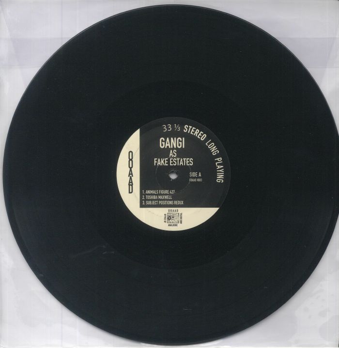 As Fake Estates - Limited Edition Vinyl 12" vinyl record cover