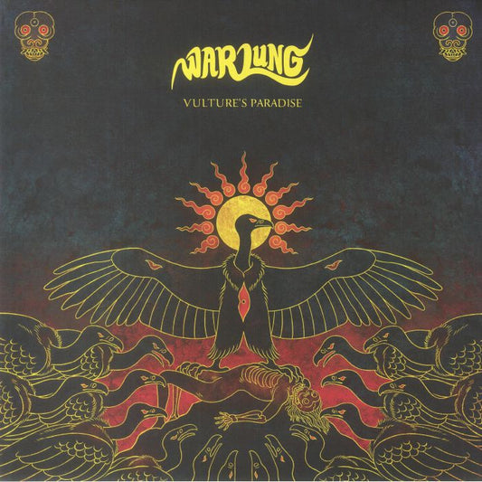 Vulture's Paradise - Limited Edition Clear Red & Blue Vinyl LP vinyl record cover