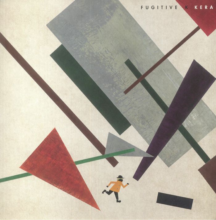 Fugitive K - White Vinyl LP vinyl record cover