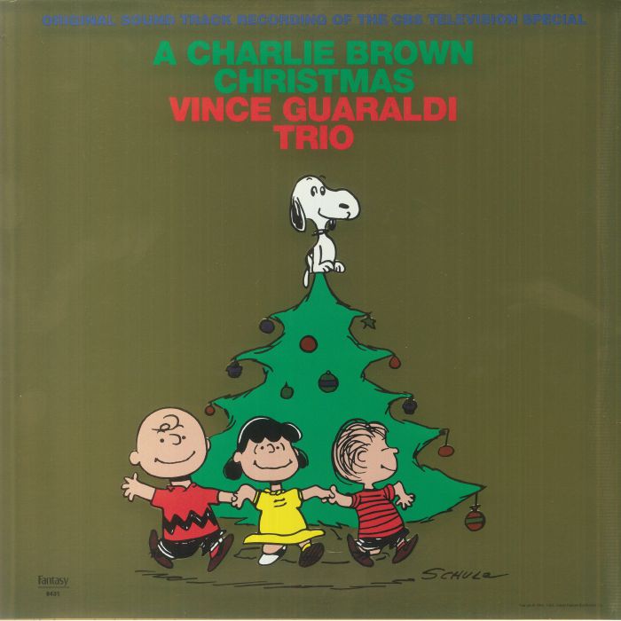 A Charlie Brown Christmas (Soundtrack) - Gold Foil Edition Vinyl LP vinyl record cover