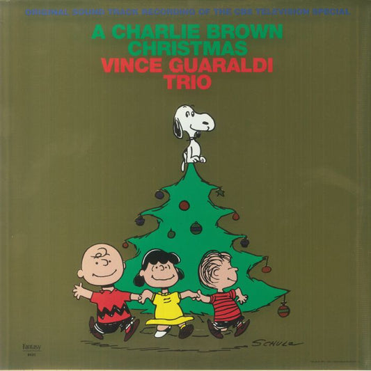 A Charlie Brown Christmas (Soundtrack) - Gold Foil Edition Vinyl LP vinyl record cover