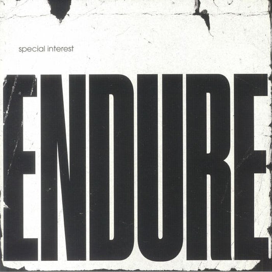 Endure - Limited Edition Yellow Vinyl LP vinyl record cover
