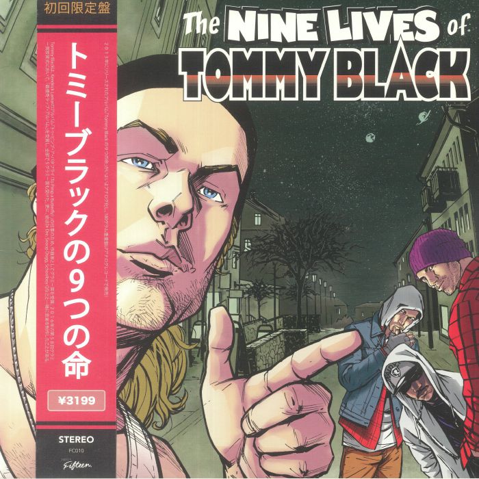 The Nine Lives Of Tommy Black - Limited Edition Vinyl LP vinyl record cover