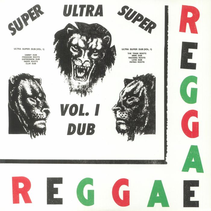 Ultra Super Dub Vol 1 - Vinyl LP vinyl record cover