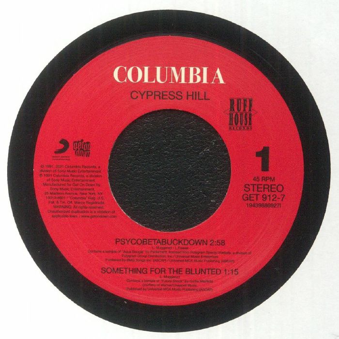 Psychobetabuckdown/Something For The Blunted/Latin Lingo - Vinyl Single vinyl record cover