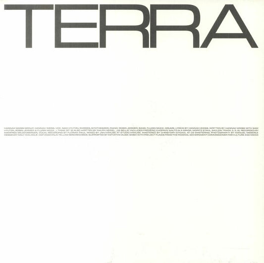 Terra - Vinyl LP vinyl record cover