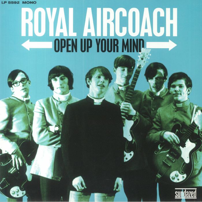 Open Up Your Mind - Mono Sky Blue Vinyl LP vinyl record cover
