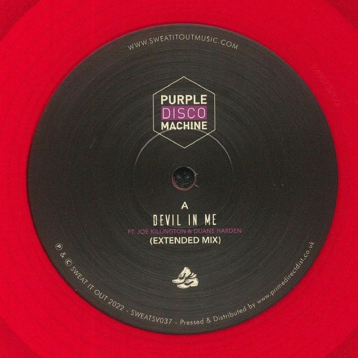 Devil In Me - Translucent Red Vinyl Single vinyl record cover