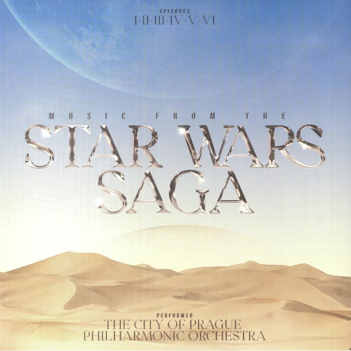 Music From The Star Wars Saga - Clear Vinyl LP vinyl record cover