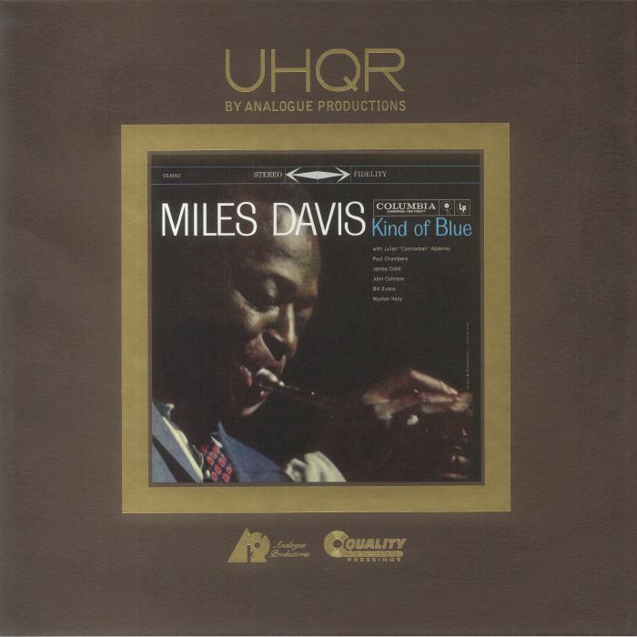 Kind Of Blue - Limited Edition Clear Vinyl 2xLP Box Set vinyl record cover