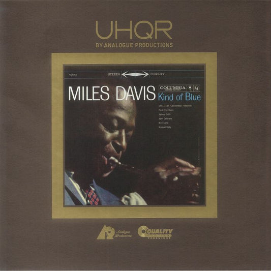 Kind Of Blue - Limited Edition Clear Vinyl 2xLP Box Set vinyl record cover