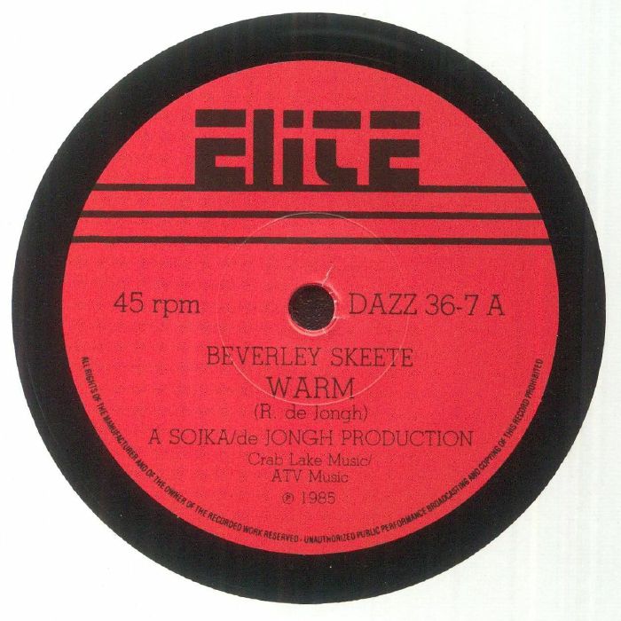 Warm (Reissue) - Vinyl Single vinyl record cover