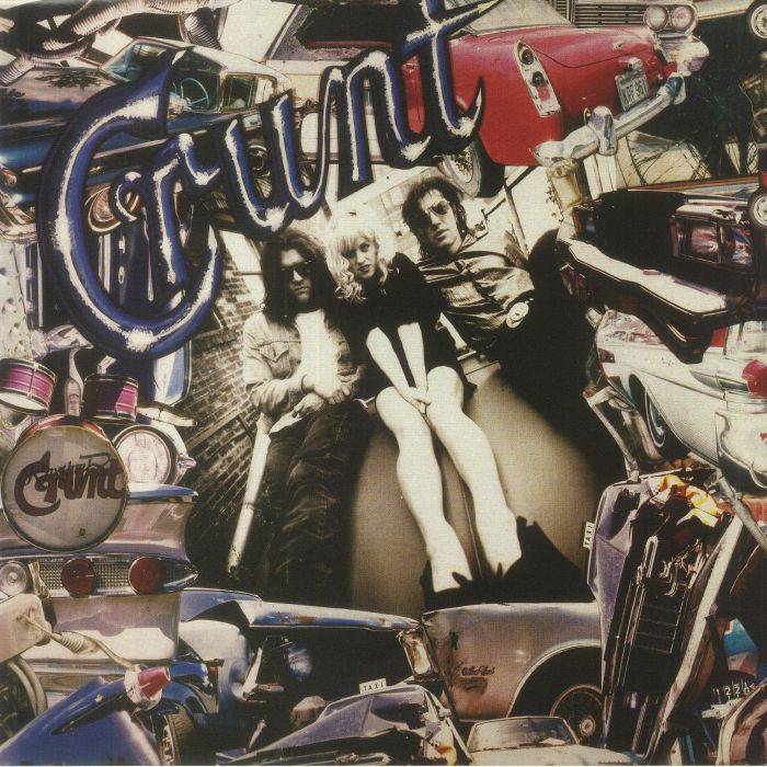 Crunt - Limited Edition Blue Vinyl LP vinyl record cover