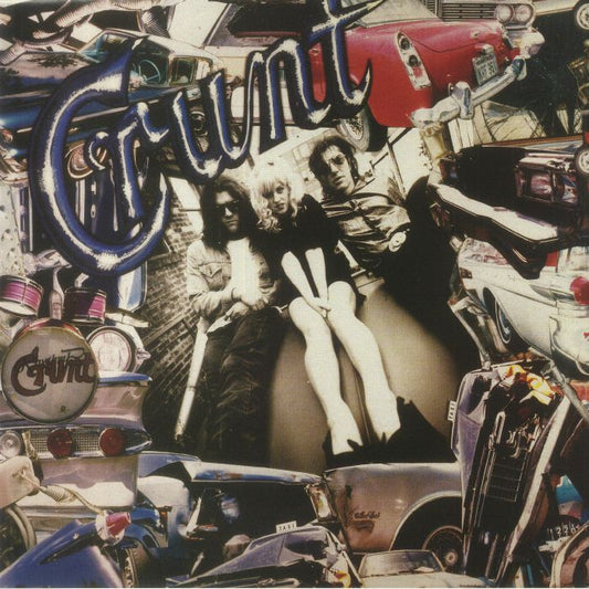 Crunt - Limited Edition Blue Vinyl LP vinyl record cover