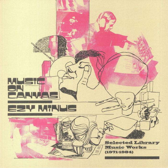 Music On Canvas: Selected Library Music Works 1971-1984 - Vinyl LP vinyl record cover