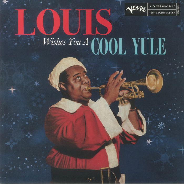 Louis Wishes You A Cool Yule - Red Vinyl LP vinyl record cover
