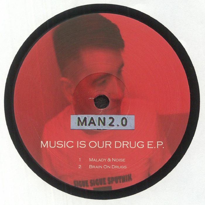 Music Is Our Drug EP - Vinyl EP vinyl record cover