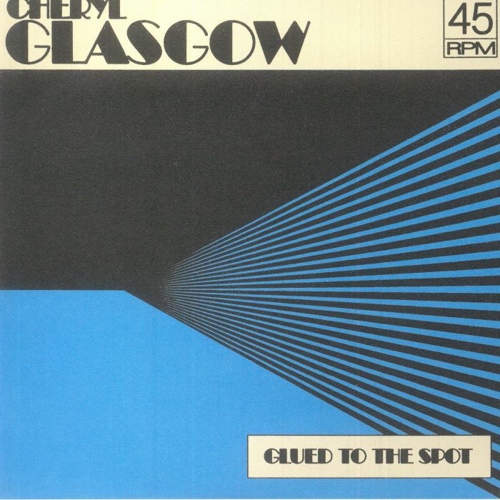 Glued To The Spot - Clear Blue Vinyl Single vinyl record cover