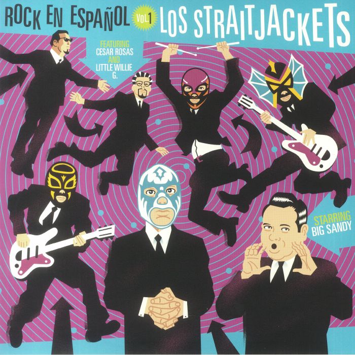 Rock En Espanol Vol 1 - Purple Vinyl LP vinyl record cover